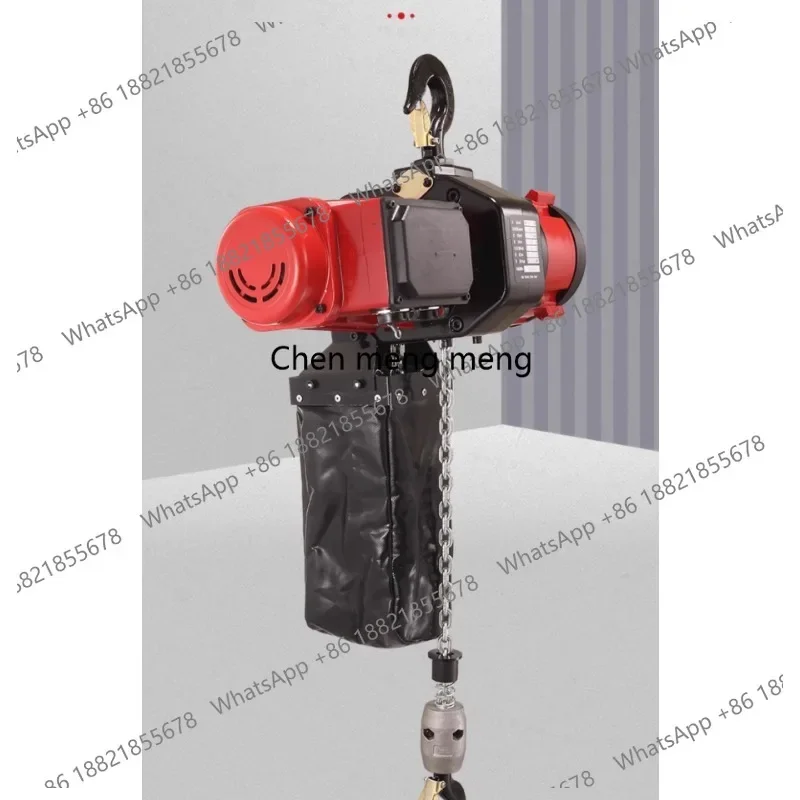 New arrive Adjustable speed variable frequency brushless chain electric hoist 220V chain elevator.