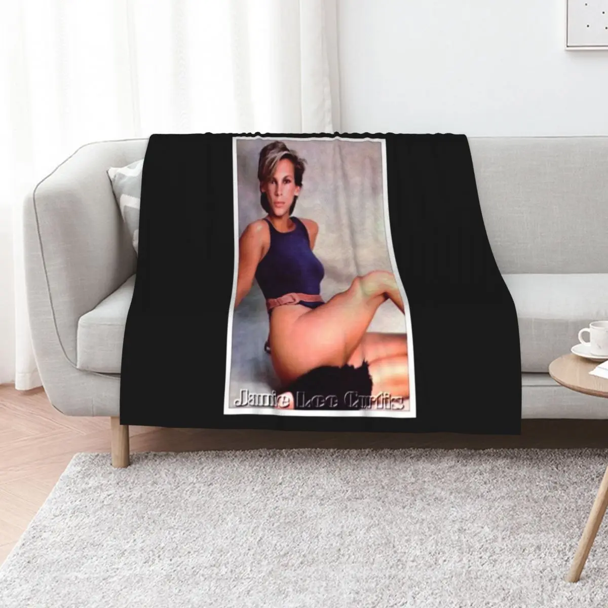 Jamie Lee Curtis Throw Blanket cosplay anime Beach Decorative Throw For Baby Bed covers Heavy Blankets
