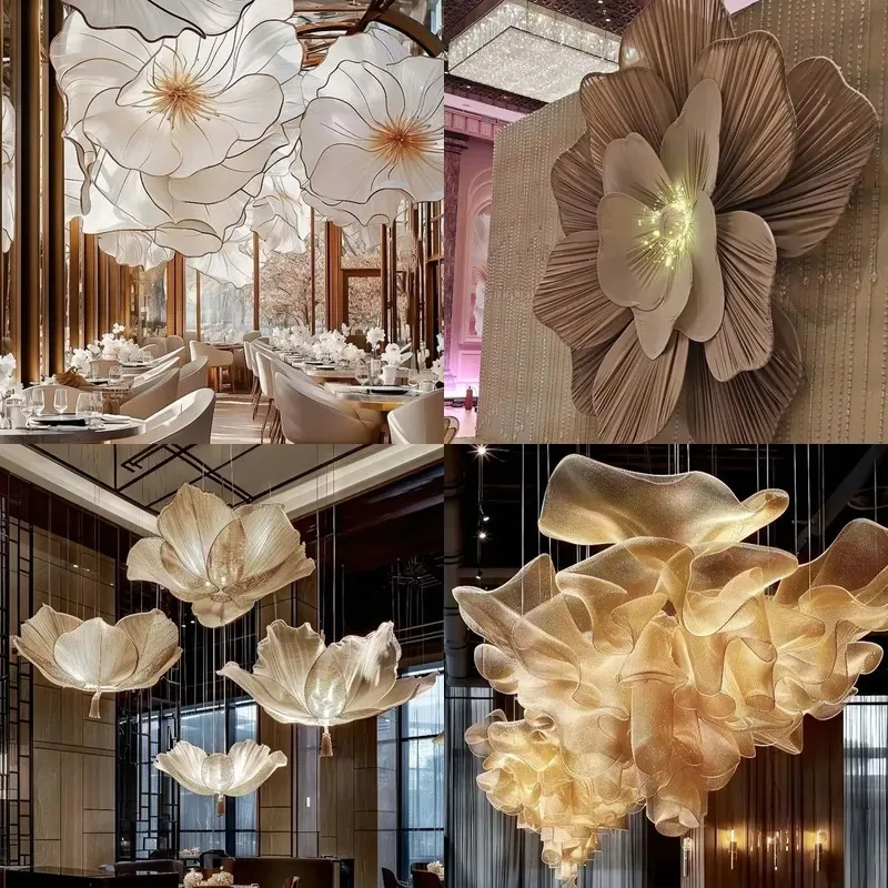 Giant Fantasy Artificial Flower Wall Background for Wedding Home Activity Decoration Art Installation