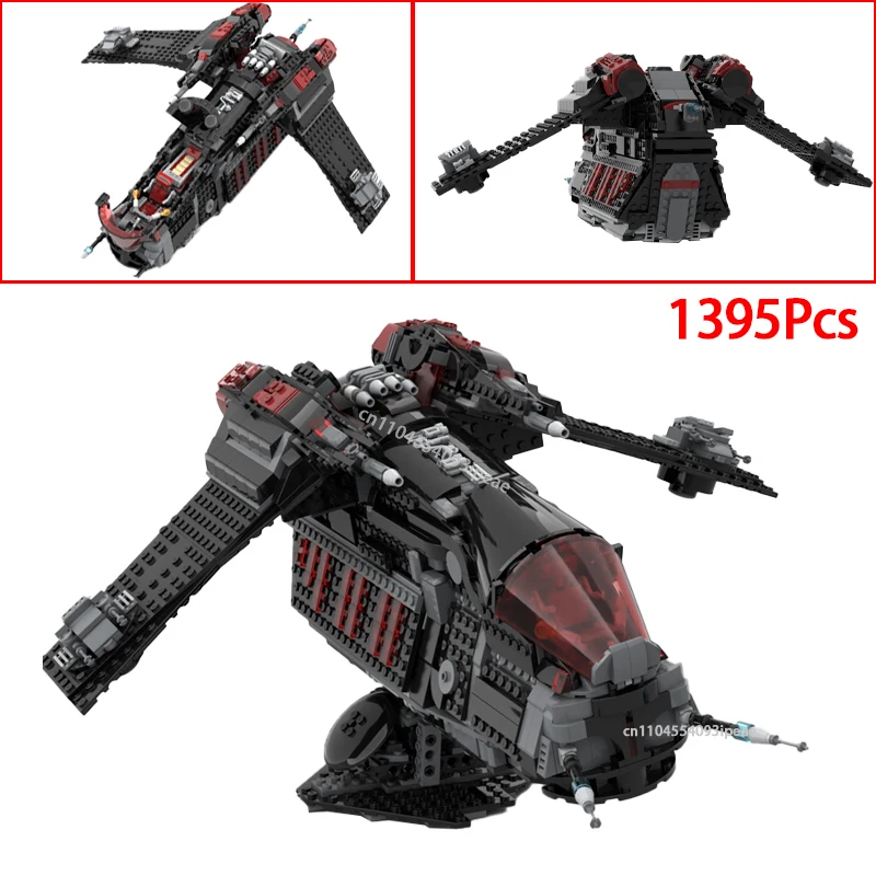 

НОВЫЙ Звездный план Темный Сокол LAATi Строительные блоки Модель DIY MOC Космический корабль Космическая военная боевая сборка Кирпичи Игрушка Подарок для детей