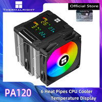 Thermalright PA120 Digital CPU Cooler 6 Heat Pipes 120mm ARGB Air Cooling Radiator Supports LGA1851/1700/115x AMD AM4/AM5