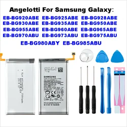 Batteria Angelotti per Samsung Galaxy S6 S6 Edge/Plus S7 S7 Edge S8 S8 Plus + S9 S9 Plus S10 S10E S10 Plus S20 S20 + S20Ultra