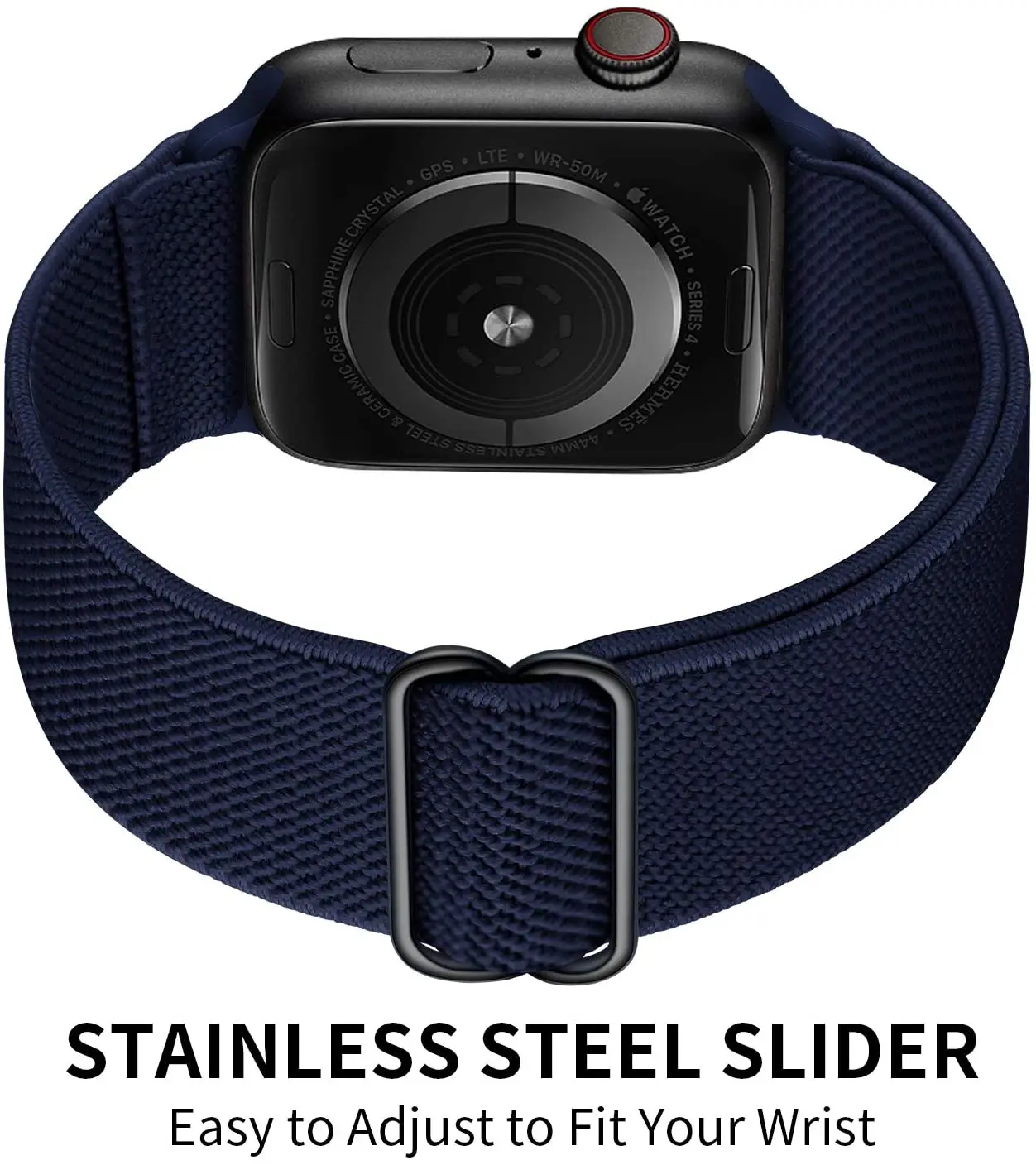 Tali Elastis Nilon untuk Jam Tangan Apple Ultra/2 49Mm 9 8 7 45Mm 41Mm Gelang Gelang untuk IWatch 6 5 4 SE/2 44Mm 40Mm 10 46Mm 42Mm