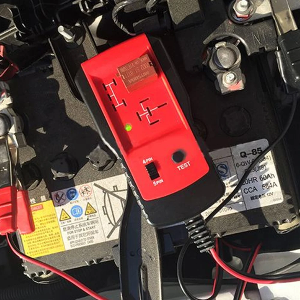 

Z30 Тестер автомобильных реле Детектор автомобильных реле Автомобильный детектор реле Анализатор неисправностей 12 В 24 В 4-контактный 5-контактный детектор автомобильных реле