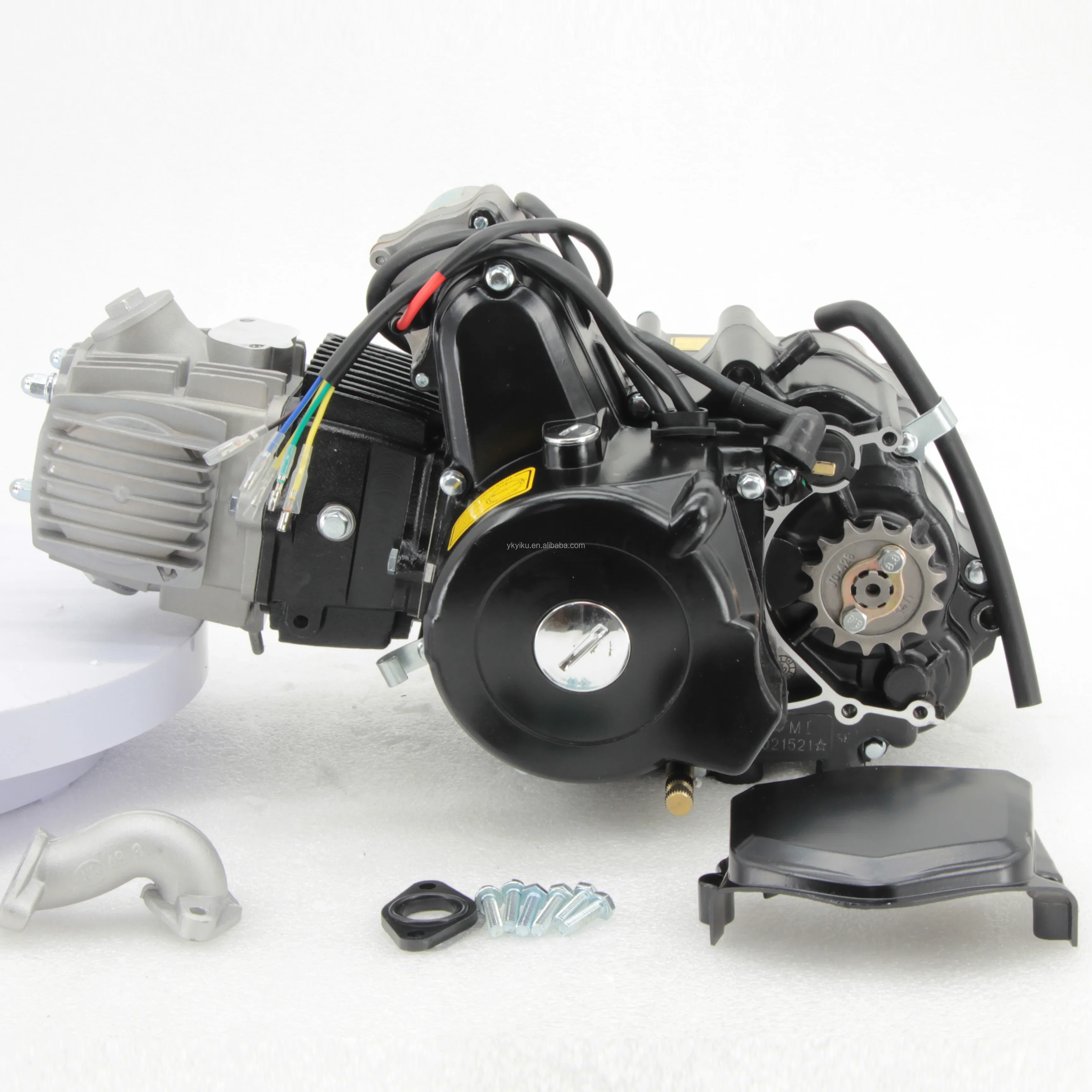 Chinese High Quality air Cooled Single Cylinder 110cc Motorcycle Engine Assembly 4 Strokes