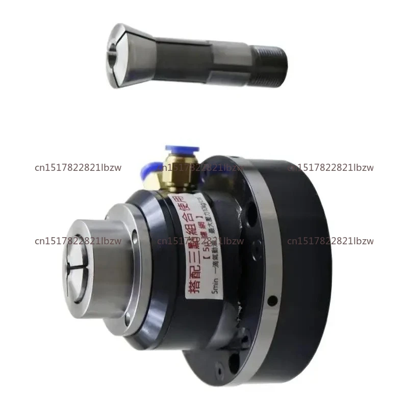 15 Pneumatic Chuck Rotating Small Pneumatic  Front-mounted Back-pull Precision Pneumatic Collet