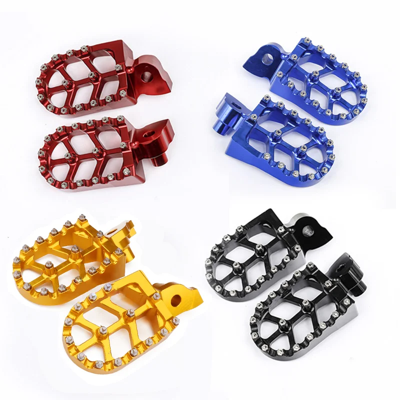 Motorcycle Feet Pegs Pedals FootRest Footpeg For Yamaha YZ 65 85 125 250 125X 250X 250FX 450FX WR 250F 450F YZF WRF 250 450