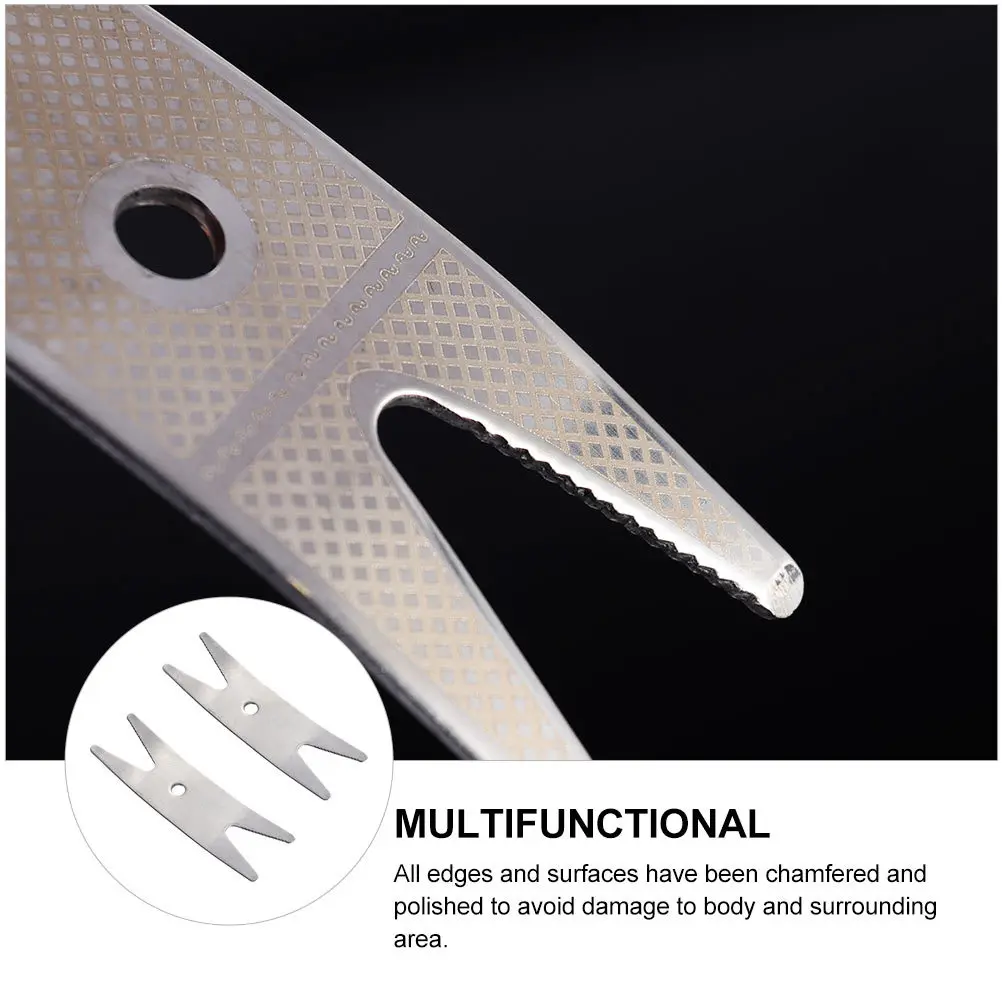

2Pcs Guitar Repair Spanner Nut Wrench Stainless Steel Durable Tool for Tightening Loosening Guitar Pickup Pots Bridge