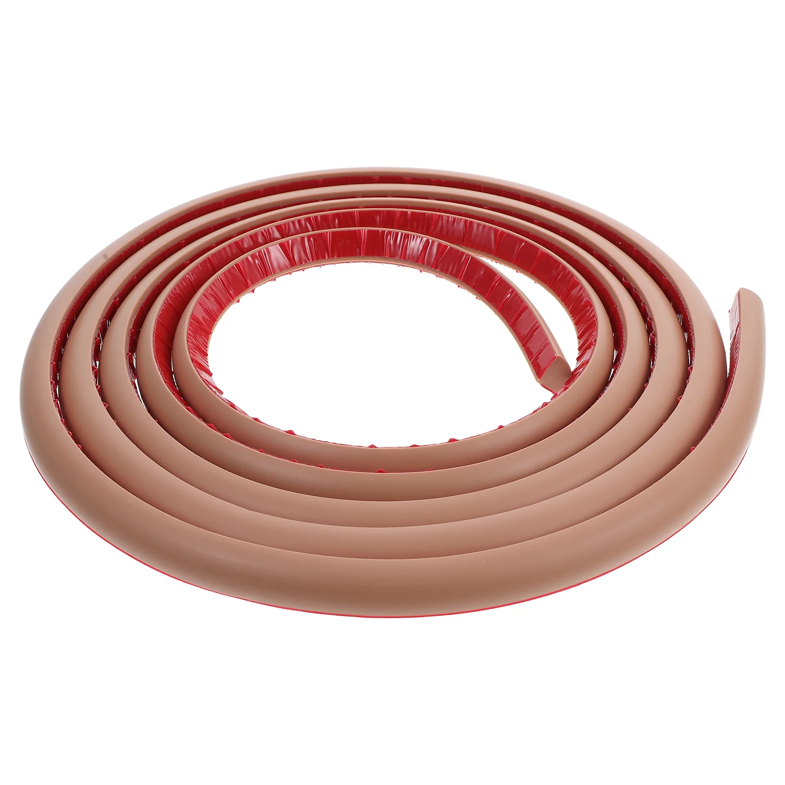 3 أمتار انحناء ربع دائري صب الكسوة ذاتية اللصق PVC لسلالم أرضية اللوح حوض الزاوية حافة الزخرفية المرنة #1