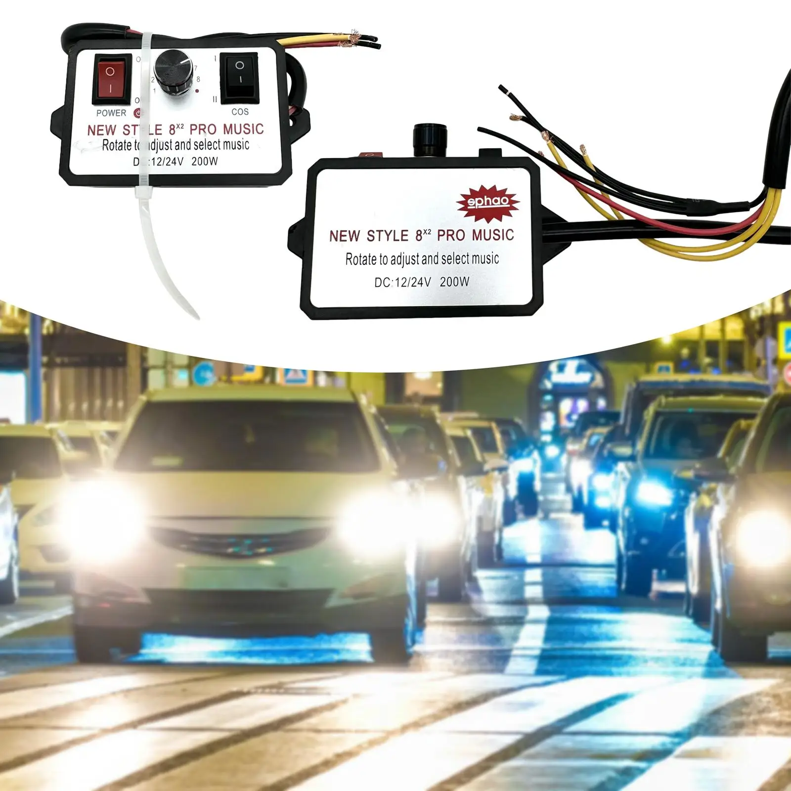 

Контроллер автомобильного звукового сигнала, блок управления звуком для грузовика, лодки, морского пехотинца