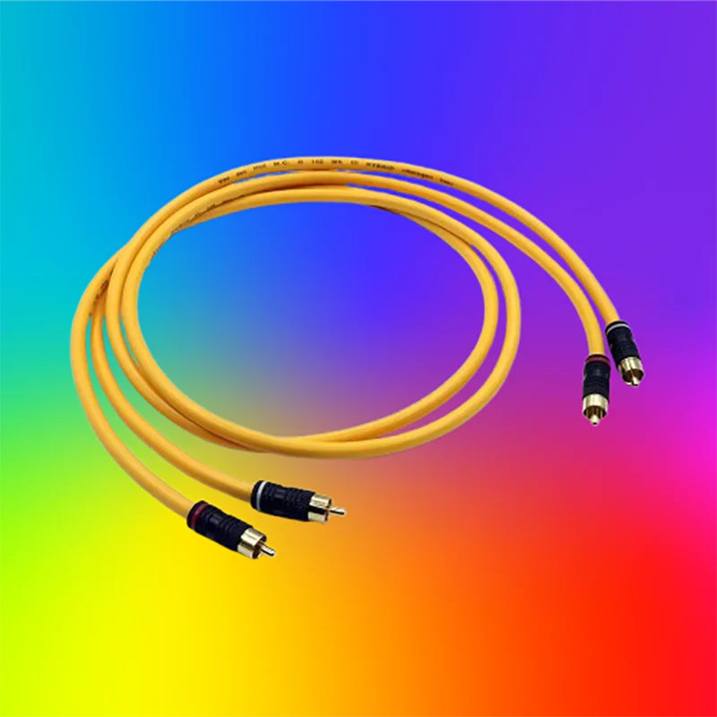 Reference MK III Interconnect — криообработанный серебряный сердечник с позолоченными разъемами RCA ​