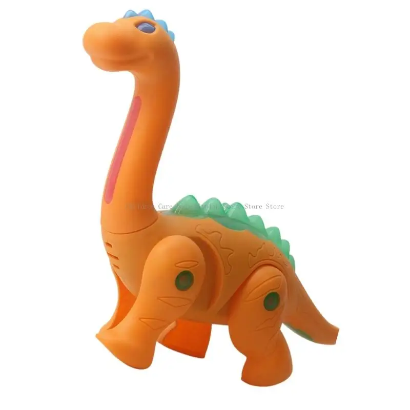 Giocattolo robot dinosauro elettrico con movimento robotico effetti musicali dinamici Animale giocattolo per l'apprendimento