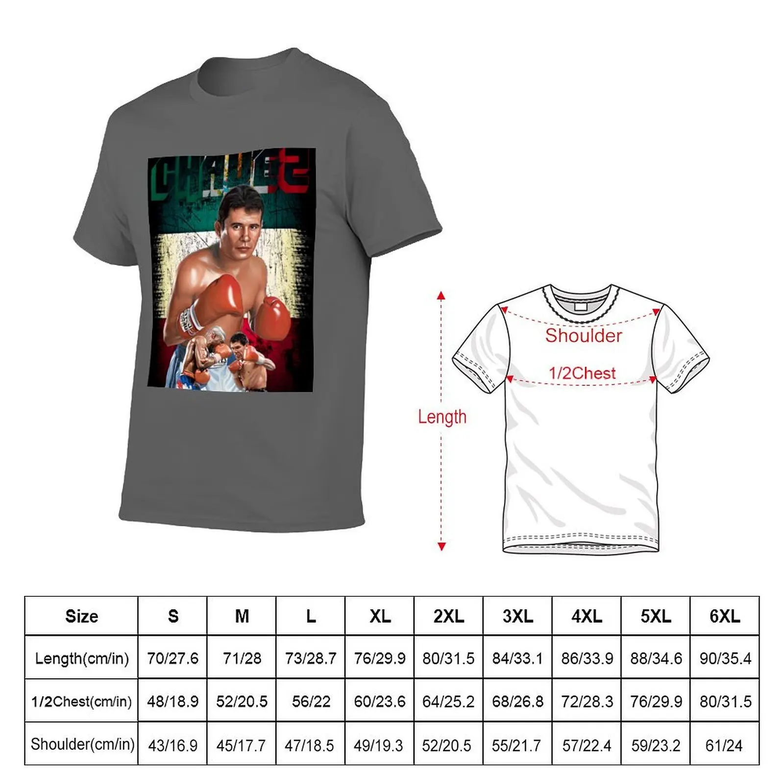 تي شيرت جوليو سيزار شافيز إل جران كامبيون دي ميكسيكو تي شيرت رجالي قطن 100% مضحك تي شيرت قطن تي شيرت #5