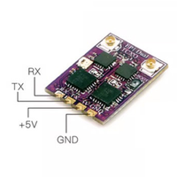 A10F-For Happymodel EP1 DUAL TCXO Receiver ESP32 2.4Ghz 2400-2480Mhz CRSF ELRS Mini FPV Racing Drone Receiver EP1 DUAL TCXO Dura
