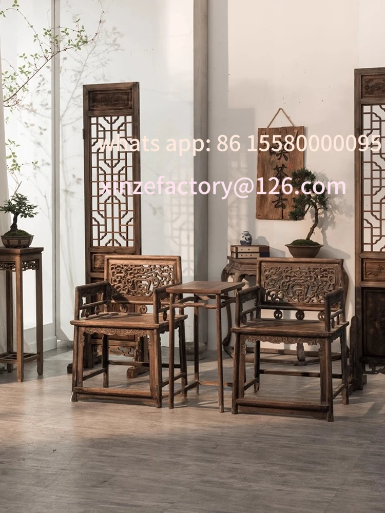 كرسي روز قابل للتخصيص صيني عتيق