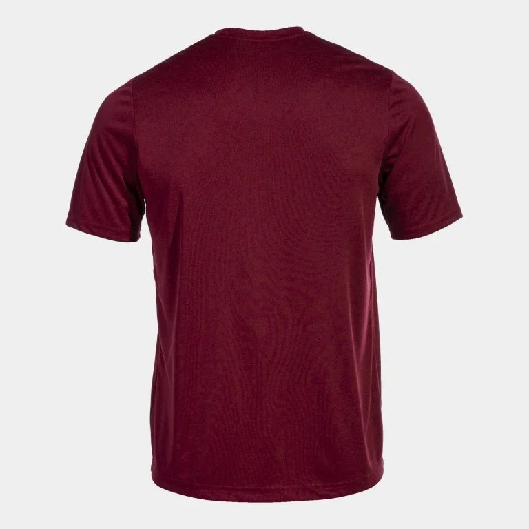 Joma High-quality Men's T-shirt Wine Red 3D Printing Summer Quick-drying Breathable Top Street Comfortable Jogging Sportswear