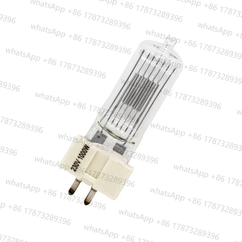 

10 PCS CP70 GX9.5 230v 1000w Halogen Lamp for Spotlight