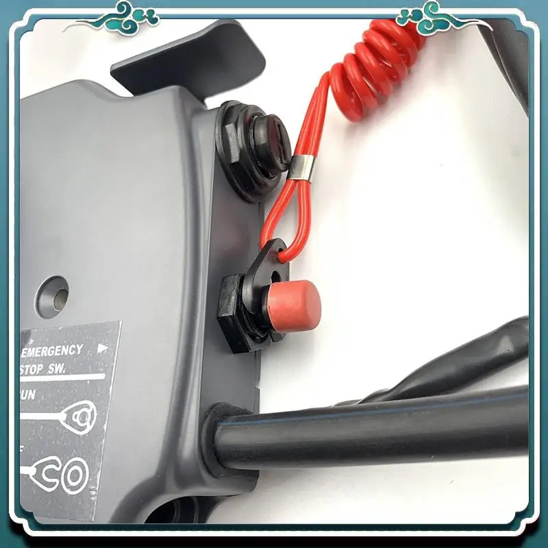 A54K-صندوق التحكم عن بعد Assy لمحرك القارب 10 دبابيس سحب لفتح 703-48272-12-00 سهل التركيب