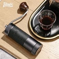 BINCOO Portable Manual Coffee Grinder 420 CNC Steel Burr Inside High Quality Hand Adjustable Coffee Grinder Mill Barista Tools