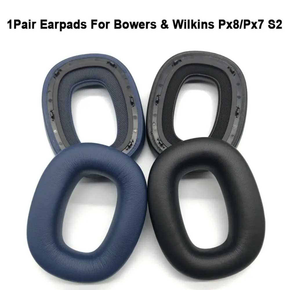 Almohadillas para los oídos para Bowers & Wilkins PX8/PX7 S2, almohadillas de repuesto para auriculares, funda para tazas, piezas de reparación, 2 uds.