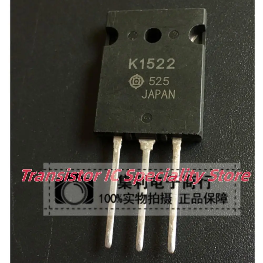 5PCS-10PCS  K1522 2SK1522  TO-3PL  500V 50A   Imported  Original  Best Quality