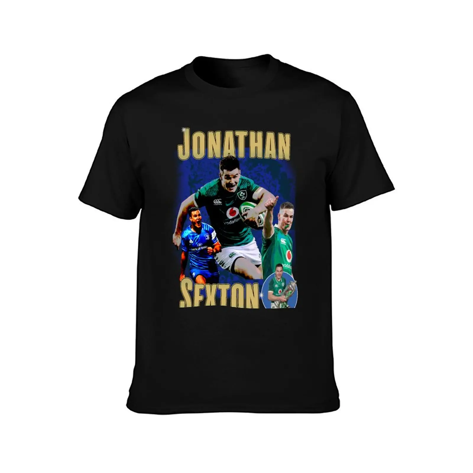Jonathan Sexton Bootleg Vintage T-Shirt Work Wear Simple Tee Shirt T-Shirt