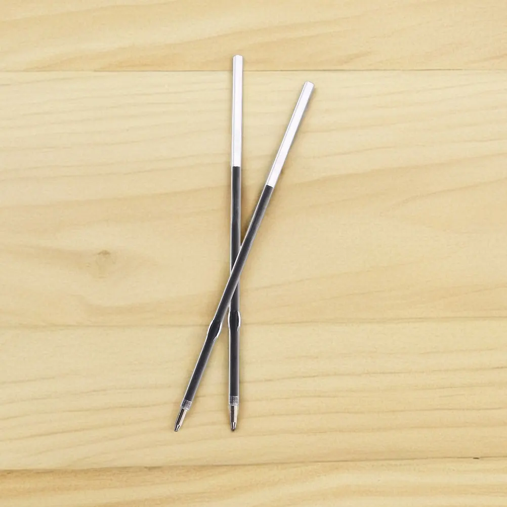 300Pcs Blue Ink Ballpoint Pen Refills 07mm Fine Tip Click Pen Replacement for Office School Journaling Supplies