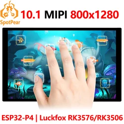 Raspberry Pi 10.1 inch LCD DSI MIPI TouchScreen Display 800x1280 For ESP32-P4/Luckfox-Omni3576/Luckfox-Lyra-RK3506