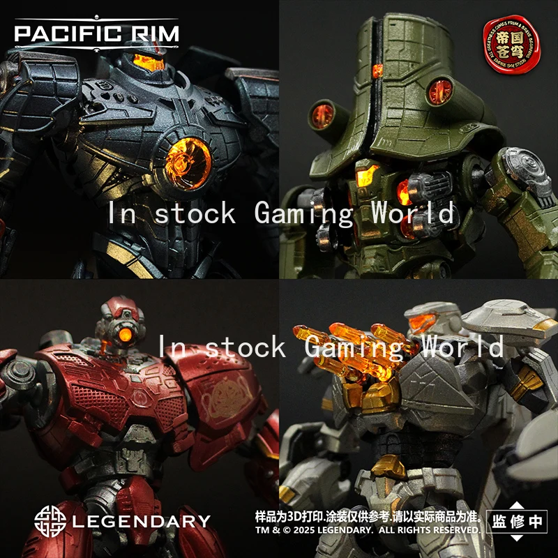 Stock Empire Sky Studio Pacific Rim Gipsy Danger Crimson Typhoon 5-inch 13cm
