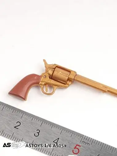 ASTOYS 16inch AS054 Colt Long Barrel Three Color Western Cowboy Revolver Model Collectible Action Figure Modern Soldier Toy