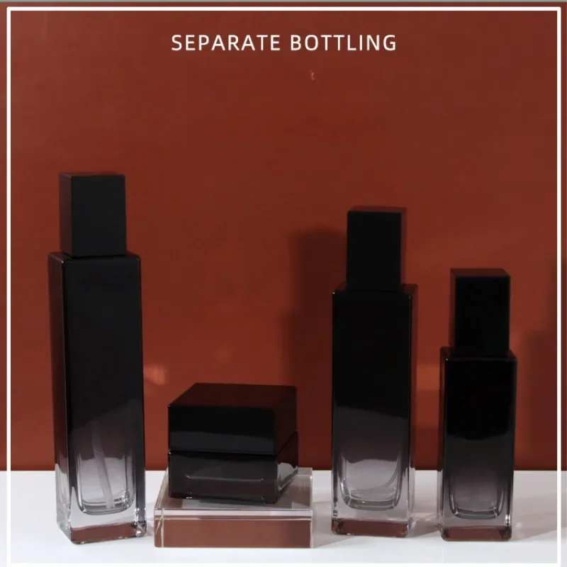 Refillable Pump Bottle for Lotion 20ml-120ml DIY Essential Oil Mist Sprayer Container Cream Lotion Jar Travel Spray Bottle Glass