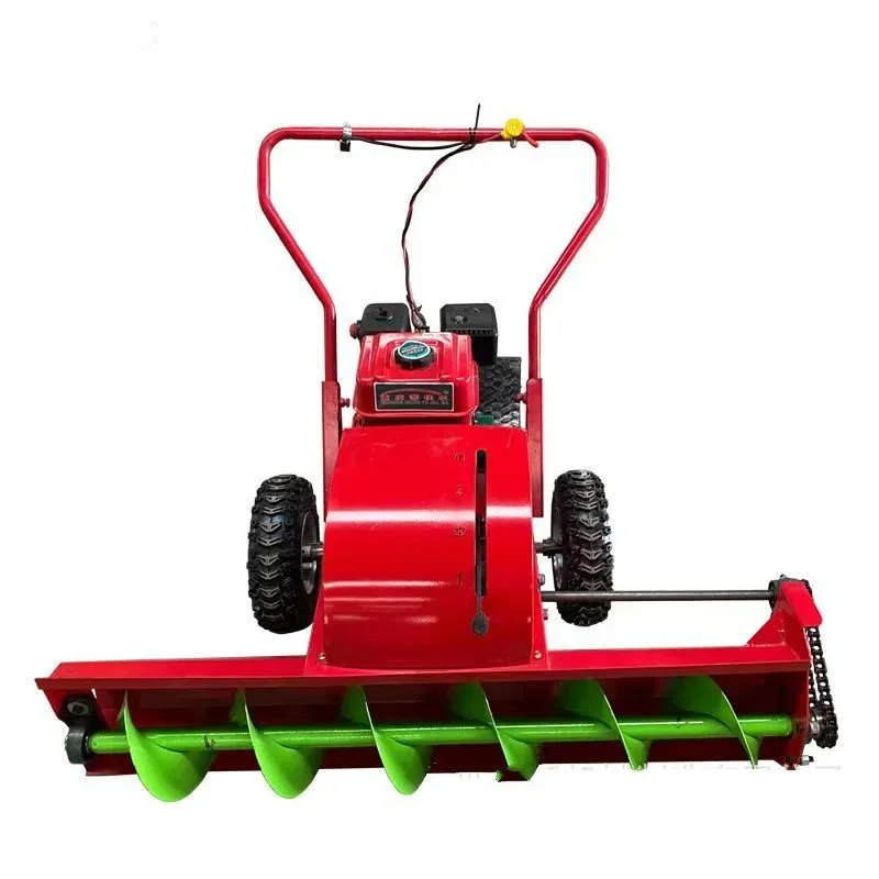 Large Scale Locomotive Municipal Environmental Sanitation Equipped Snow Removal Roller Brush Multi Speed Adjustable Snow Sweeper