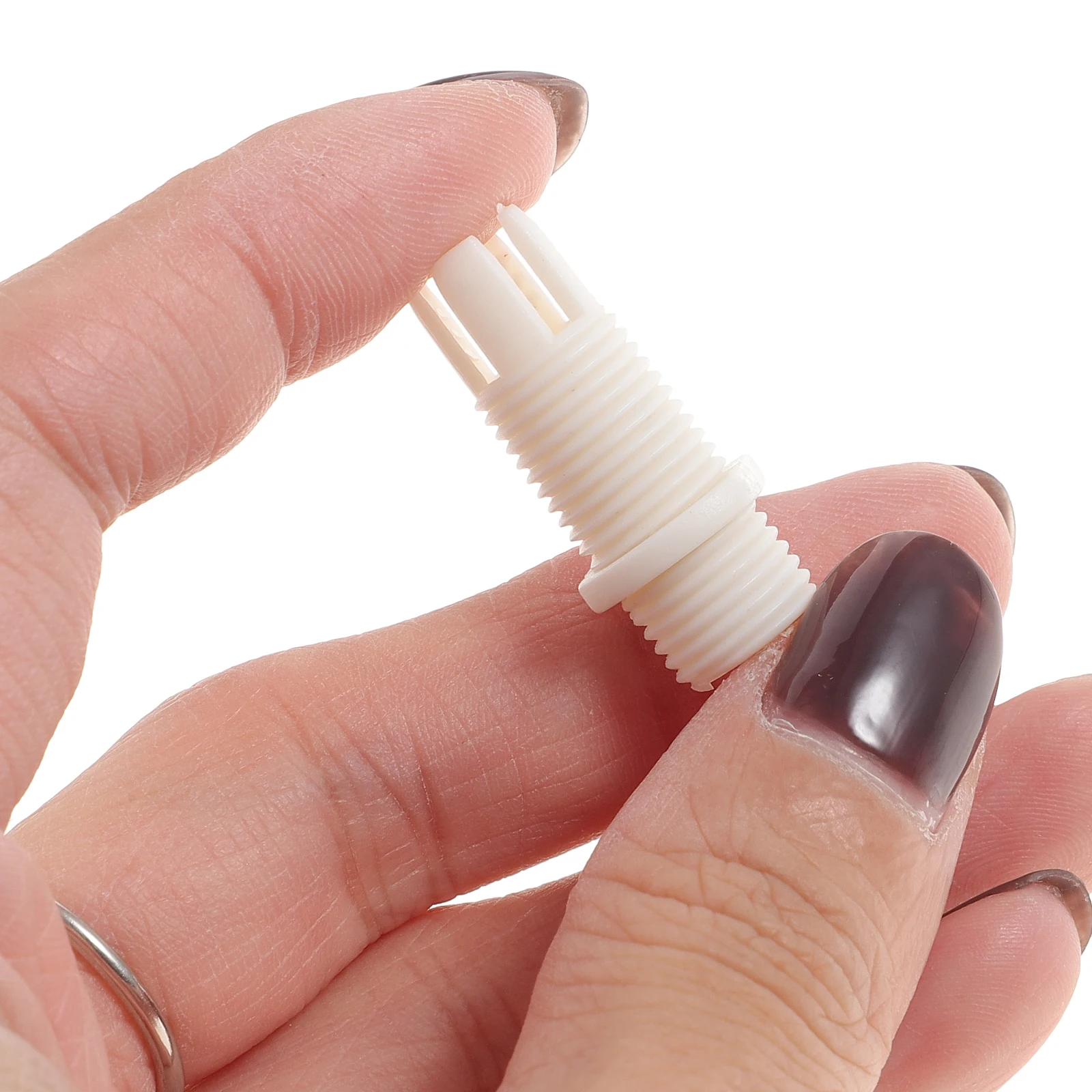 

100Pcs Cable Gland Premium Plastic Cord Fixing Clamp Anti-Loosen Pendant Light Cable Grip Cord Grips Ceiling Chandelier Clips