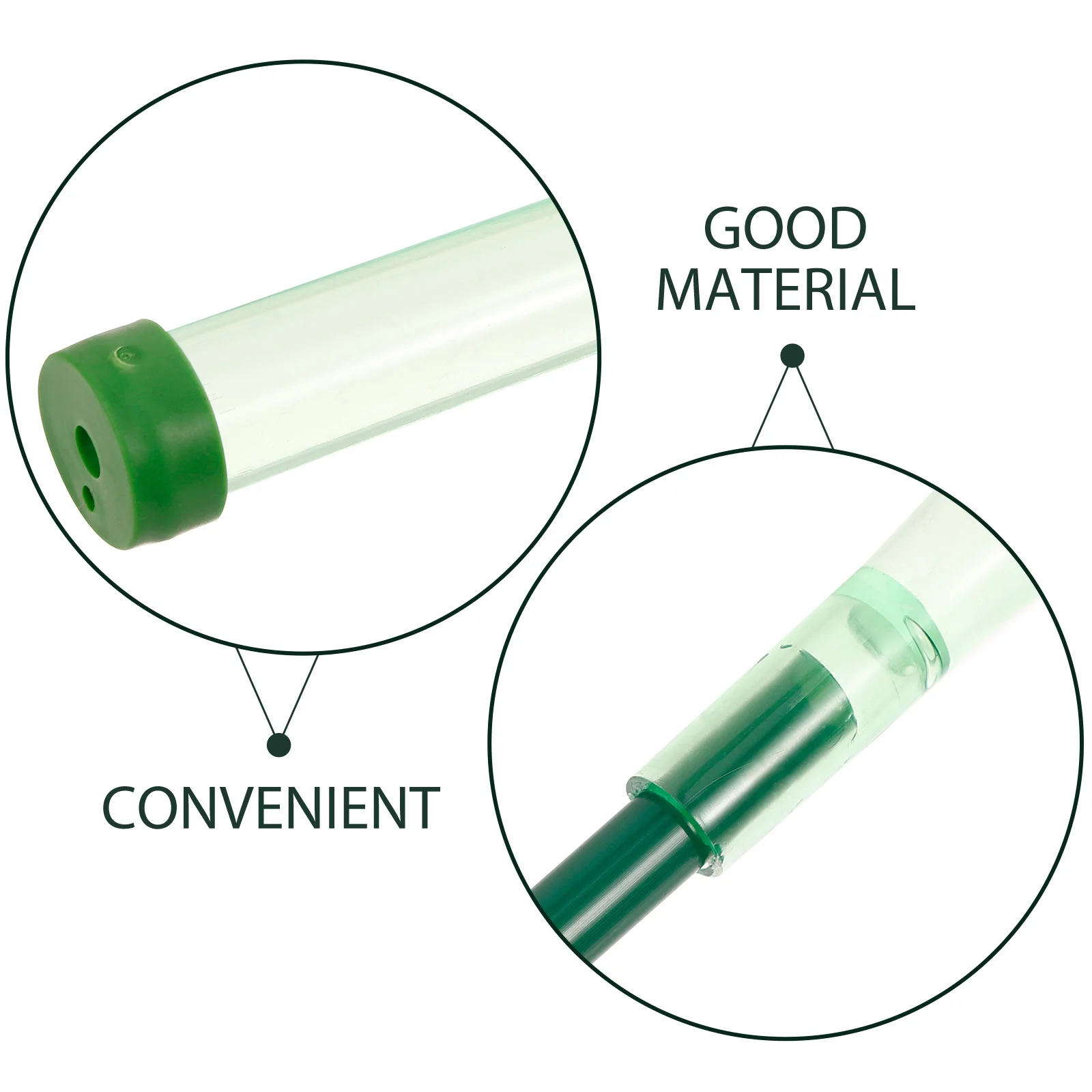 

5Pcs Reliable Plastic Flower Tubes Easy to Clean for Daily Flower Care Floral Water Tube Floral Water Bottles Orchid Tubes