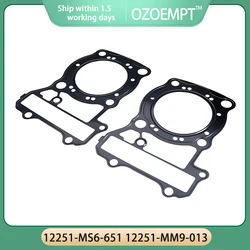 OZOEMPT Gasket Cylinder Head For XL600V Transalp 89-99 Replace:12251-MS6-651 12251-MM9-013