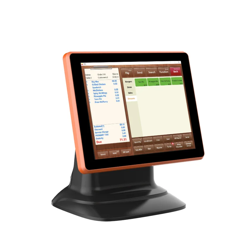 Registratore di Cassa Android All-in-One a Prezzo di Fabbrica, Dispositivo POS per Ristoranti e Caffetterie, Sistema POS con Schermo Touch