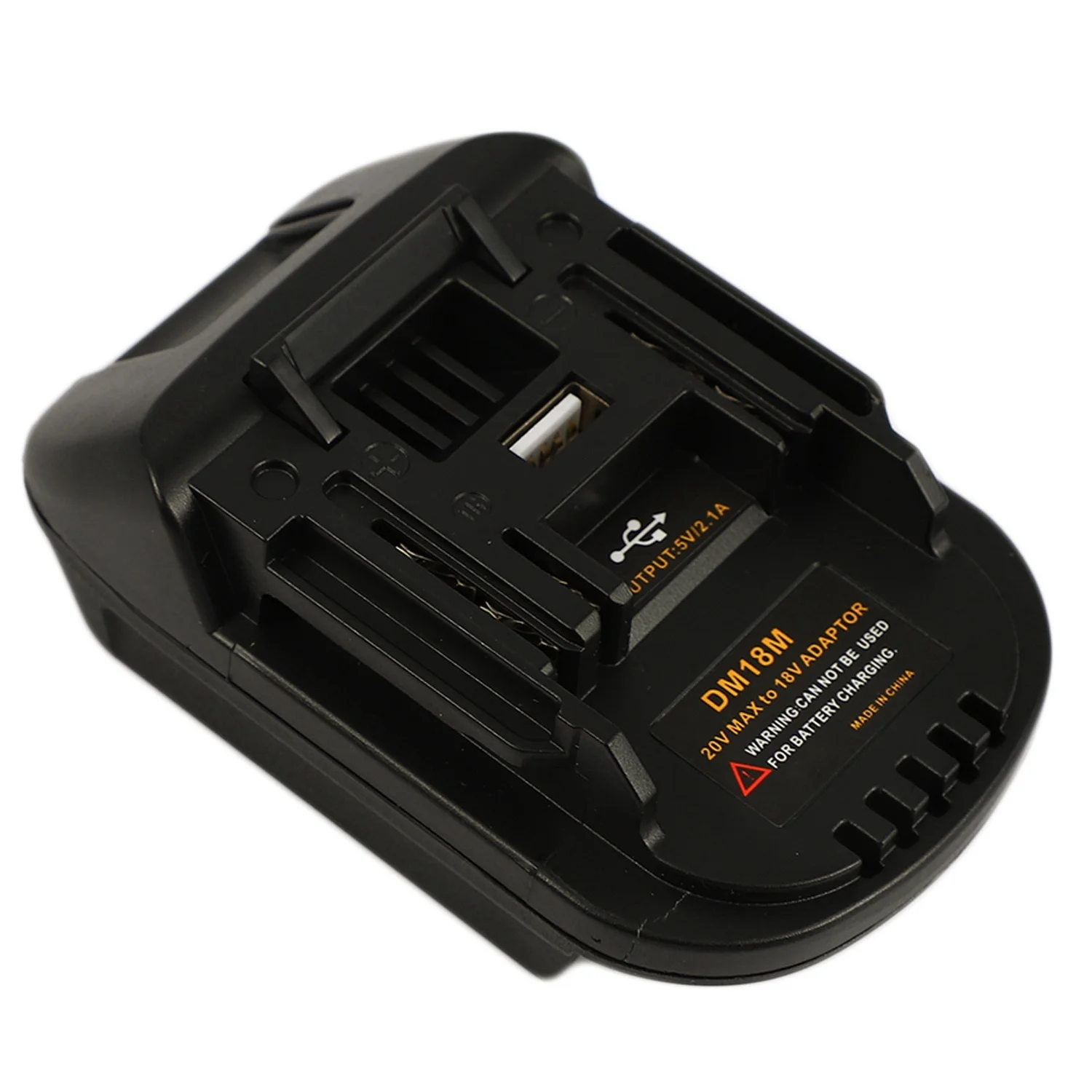 Bateria Conversão Dm18M Li-Ion Charger Tool, Adaptador para Makita Bl1830, Baterias Bl1850, 20V a 18V