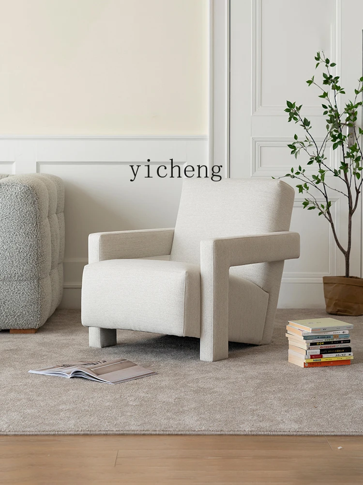 YY Shape Reading Armchair Lnternet Celebrity Simple Bedroom Udler Ltalian Single Sofa