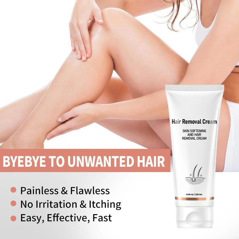 

3Pcs Hair Removal Cream for Women Men Bikini Hair Removal Lotion for Unwanted Hair All Skin Types 120ml Hair Removing Cream