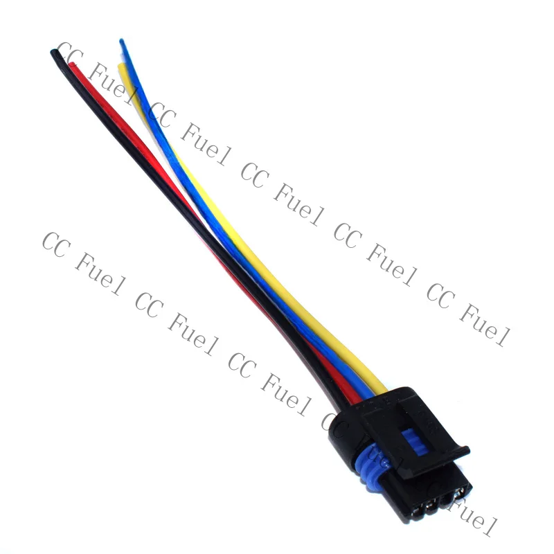 C+ 4 Way IAC Flat Idle Air Control Valve Connector Pigtail 88862215 For 1992-04 GM
