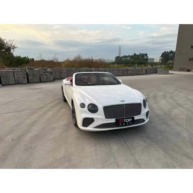 Fldz new front rear bumper grill headlight car fender lip body and interior kit for Bentley Continental GTC upgrade to 2024