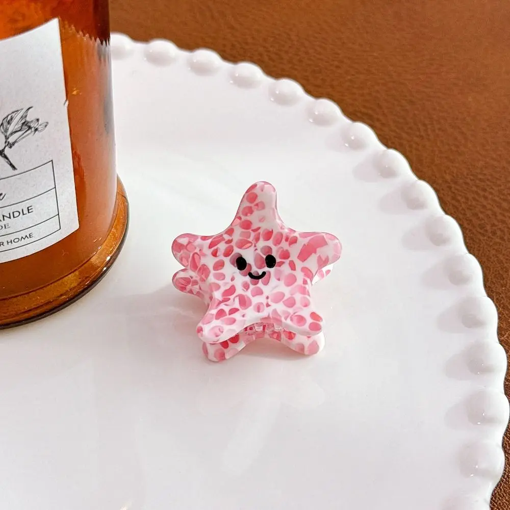 

Retro Hair Accessories Starfish Hair Claw Hair Clip Acetic Acid Cute Hair Crab Clip Conch Hair Ornaments Mini Hair Claw Women
