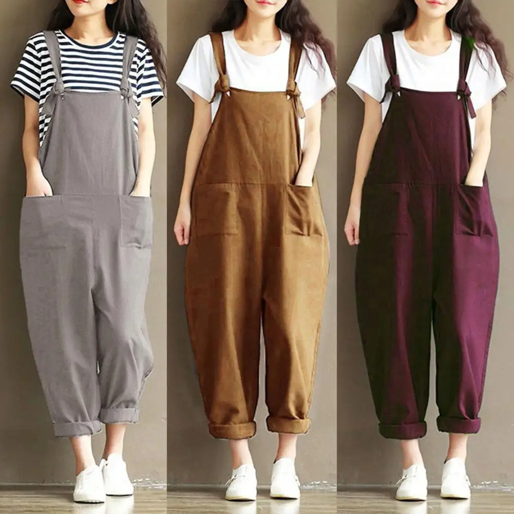 Beautiful  Jumpsuits Nylon Loose Jumpsuits Skin-friendly Attractive Pants for Family Gathering