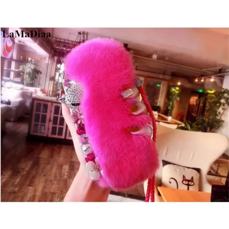 Luxury phone case with rhinestone flower and Diamond for Samsung Galaxy S23 ultra S24 S21 S22 plus note20