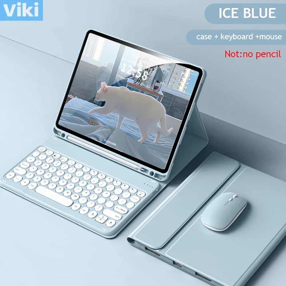 

Keyboard Covers For iPad Keyboard Case for iPad 9th 10th 10.9 Generation Pro 12.9 11 Inch Air 5 4 2022 10.2 8th 7th Magic Funda