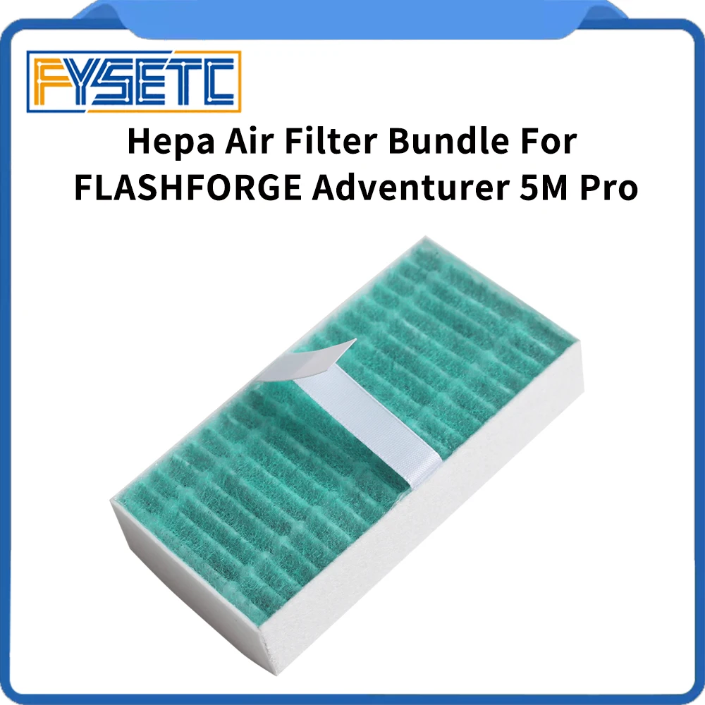 For FLASHFORGE Adventurer 5M Pro Hepa Air Filter Bundle Hepa Air Filter Bundle 3D Printer Parts for Adventurer 5M