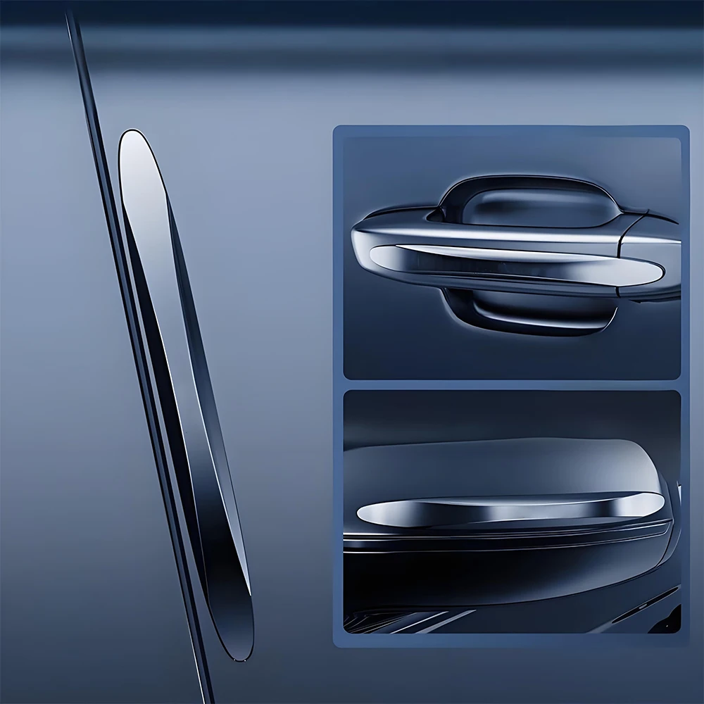 

Универсальные 4 шт., защита края двери автомобиля, буферная накладка, молдинг, защитная полоса из искусственной кожи, защита от царапин, защита двери автомобиля, аварийная планка