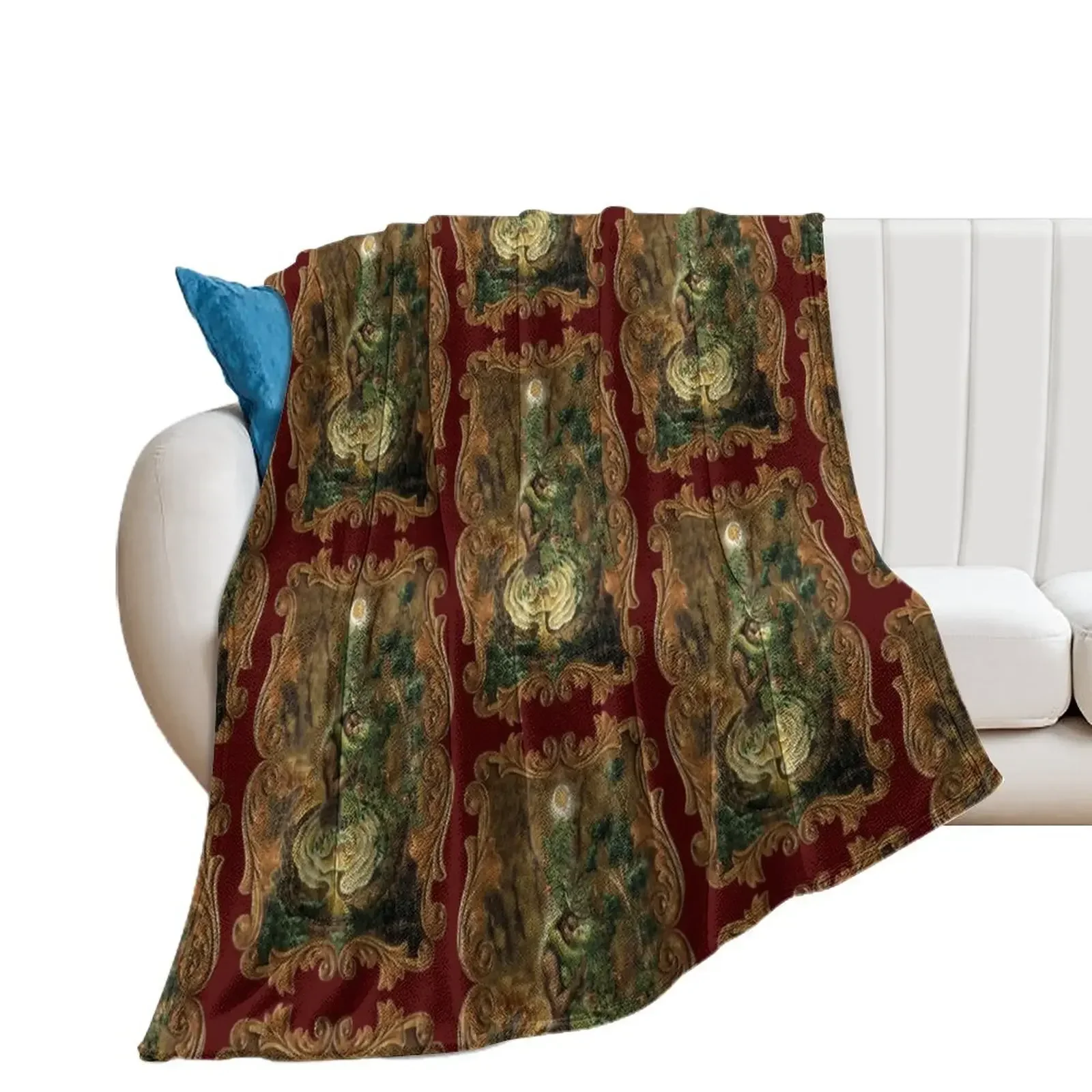 

Cernunnos & The Goddess Throw Blanket For Baby Bed Fashionable Tourist Thin Blankets