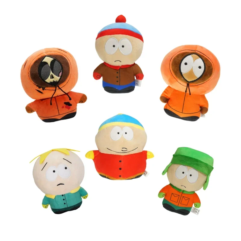 South North Plush Toys Park For Kids Stan Kyle Kenny Cartman Plush Pillow Toy Southern Pillow Peluche Doll Child Birthday Gift