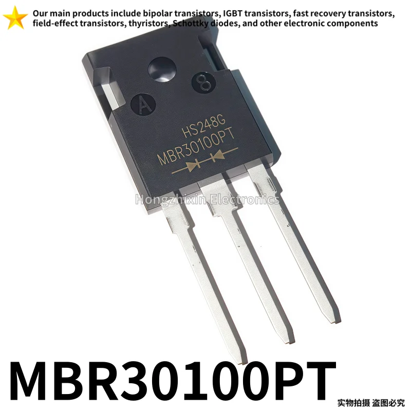 10PCS NEW MBR MBR30100PT MBR30100 MBR30150PT MBR30150 MBR30200PT MBR30200 MBR3060PT MBR3060 TO-247 Field-effect transistor